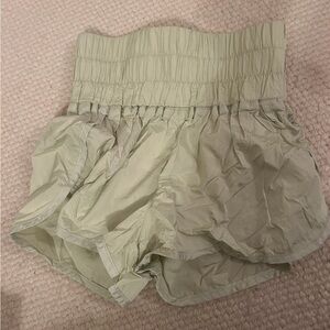 FP Movement by Free People Sage Green Athletic Shorts